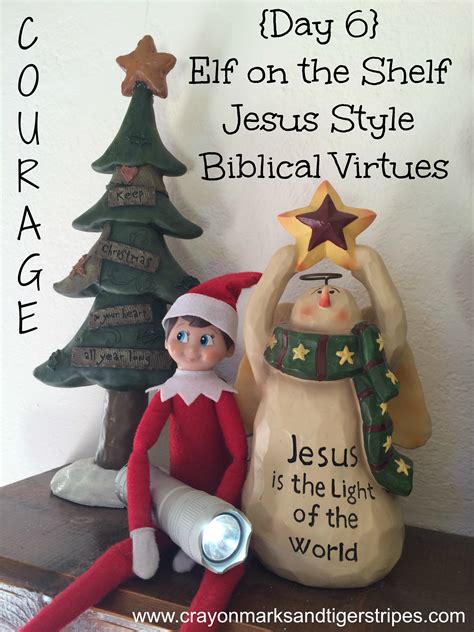 elf on the shelf jesus style